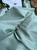 Diamond look alike Solitarie Studs/Earrings