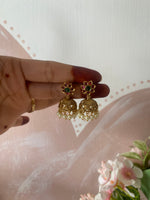 Antique Kids Floral Jhumkas