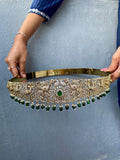 Victorian Peacock Bridal Hipbelt