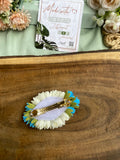 Peacock Real look Alike Foam Hair Accessory/ Hair Clip