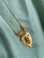 Gold Plated Lakshmi Invisible Chain