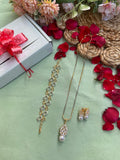 Valentine Combo - 4 ( Pendant Set with Bracelet )