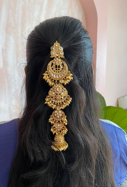 Kemp Jadau White Jada Billa (Hair Accessory)