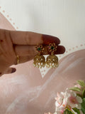 Antique Kids Floral Jhumkas