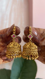 Lakshmi Hook Jhumkas in 2 Colours