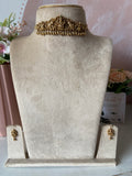 Antique Lakshmi & Elephant Choker with Earrings