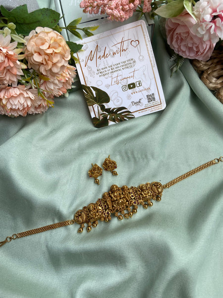 Lakshmi Antique Choker with Studs