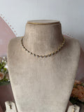 Simple AD Necklace with Earrings