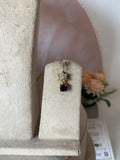 Simple AD Flower Choker with Earrings in 5 Colors (Price for Each)