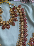 Butta Antique Jadau Necklace set ( price for Each )