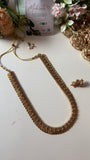 Lakshmi Jadau Antique Kasumalai (Coin Haram) with Jhumkas