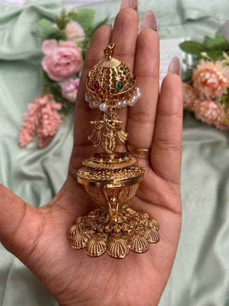 Antique KumKum Box in 2 Designs