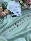 Pearl Floral Anklets