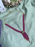 Elephant Pendant Pearl Mala in Two Colors (Price for Each)