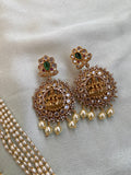 AD Lakshmi Long chain with Earrings