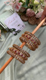 AD Ruby Bangle Combo (Price for Both Hands)