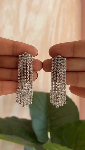 Monica Song Inspired AD Long Earrings