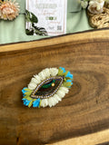 Peacock Real look Alike Foam Hair Accessory/ Hair Clip
