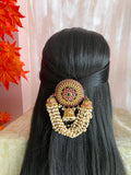Cluster Pearl Hanging Kemp Floral Jada Billai / Hair Accessories/ Choti
