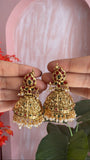 Kemp Bridal Jhumkas