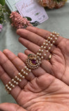 Adults / Kids Peacock Pendant Choker with Earrings