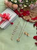 Valentine Combo - 2 ( Pendant Set with Bracelet )