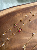 Butterfly Pearl Anklets in Two Colors (Price for a Pair)