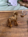 Antique Royal Elephant and Horse Magnetic Brooch (Price for Each)