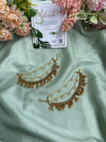 Ruby Green Jhumki Mattals