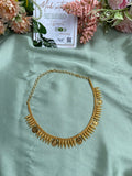 Gold Plated Lakshmi Coin and Mango Short and Long Necklace (Available in Short, Long & Combo)