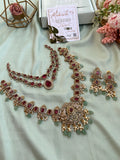Victorian AD Combo Necklaces with Earrings in Two Colors