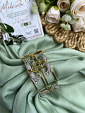 Openable Peacock Kada with Interchangeable Colour Bangles (10 Shades)
