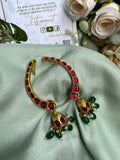 Pure Kemp Brass Jadau Earcuff in Two Colors (Price for Each)