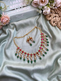 Jadau Pearl Necklace with Earrings