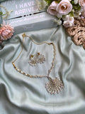 GJ Polish AD Designer Pendant Necklace with Earrings