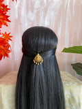Lakshmi Antique Ruby Green Jada Billai / Choti / Hair Accessory
