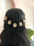 Moissanite Stone Choti/Hair Accessory (Comes in variants: 1 pc / 3 pc / 5 pc)