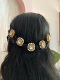 Moissanite Stone Choti/Hair Accessory (Comes in variants: 1 pc / 3 pc / 5 pc)