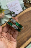 Openable AD Kada with Interchangeable Colour Bangles (12 Shades)