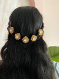 Moissanite Stone Choti/Hair Accessory (Comes in variants: 1 pc / 3 pc / 5 pc)