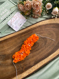 Elegant Artificial Crossandra/Kanakambaram Flower - 5 Inch
