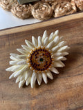 Real Look Alike Foam Handmade Kemp Pendant Pichi Flower Hair Clip