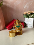 Ganesha Kum Kum Box in 4 Colors (Price for Each)