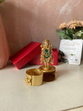 Lord Venkateshwara Kum Kum Box in 4 Colors (Price for Each)