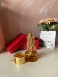 Lord Venkateshwara Kum Kum Box in 4 Colors (Price for Each)