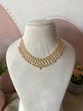 White Beads Jali classic Mala / Chain