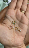 AD Non Piercing Nosepin in 3 Colors (Price for Each)