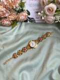 Heritage Flower Style Watch Bracelet