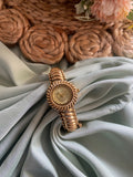 Antique Peacock Dial Openable Kada Watch