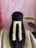2 line Mullai Go Clip 16" Artificial Flower Gajra